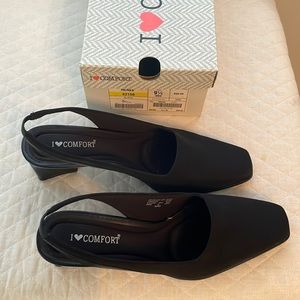 I ❤️ Comfort Black Dress Shoes - Size 9 1/2 medium